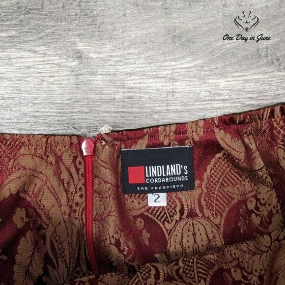 Lindland's Cordarounds Corduroy Skirt Size 2 - Picture 2 of 5